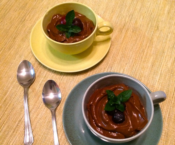 Creamy Avocado Chocolate Pudding