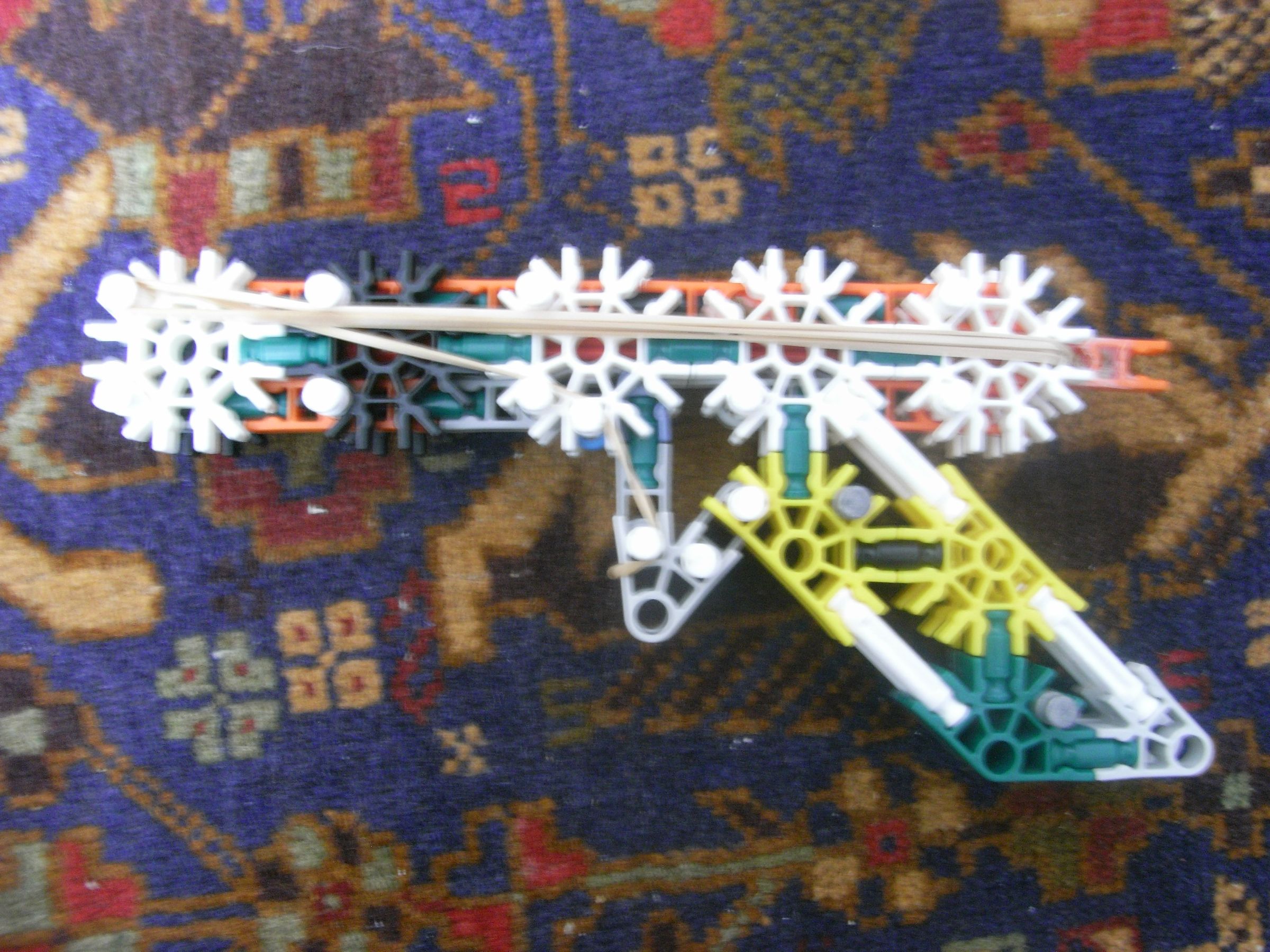 Knex Pistol Instructions 4 Steps Instructables