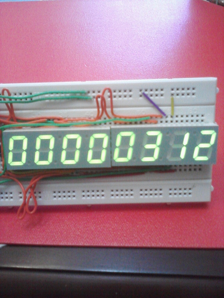 8-Digit Arduino Counter : 8 Steps - Instructables