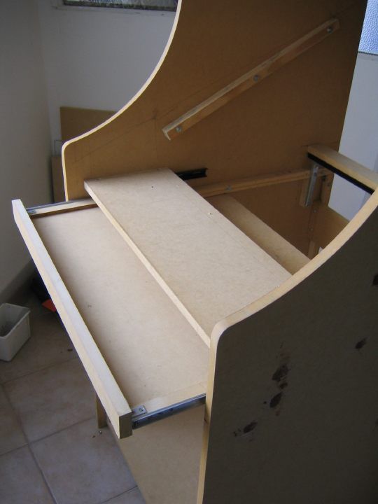 Cajón del teclado