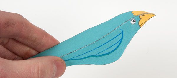 Paper Bird. Pendulum Powered Paper Project : 15 Steps (with Pictures ...