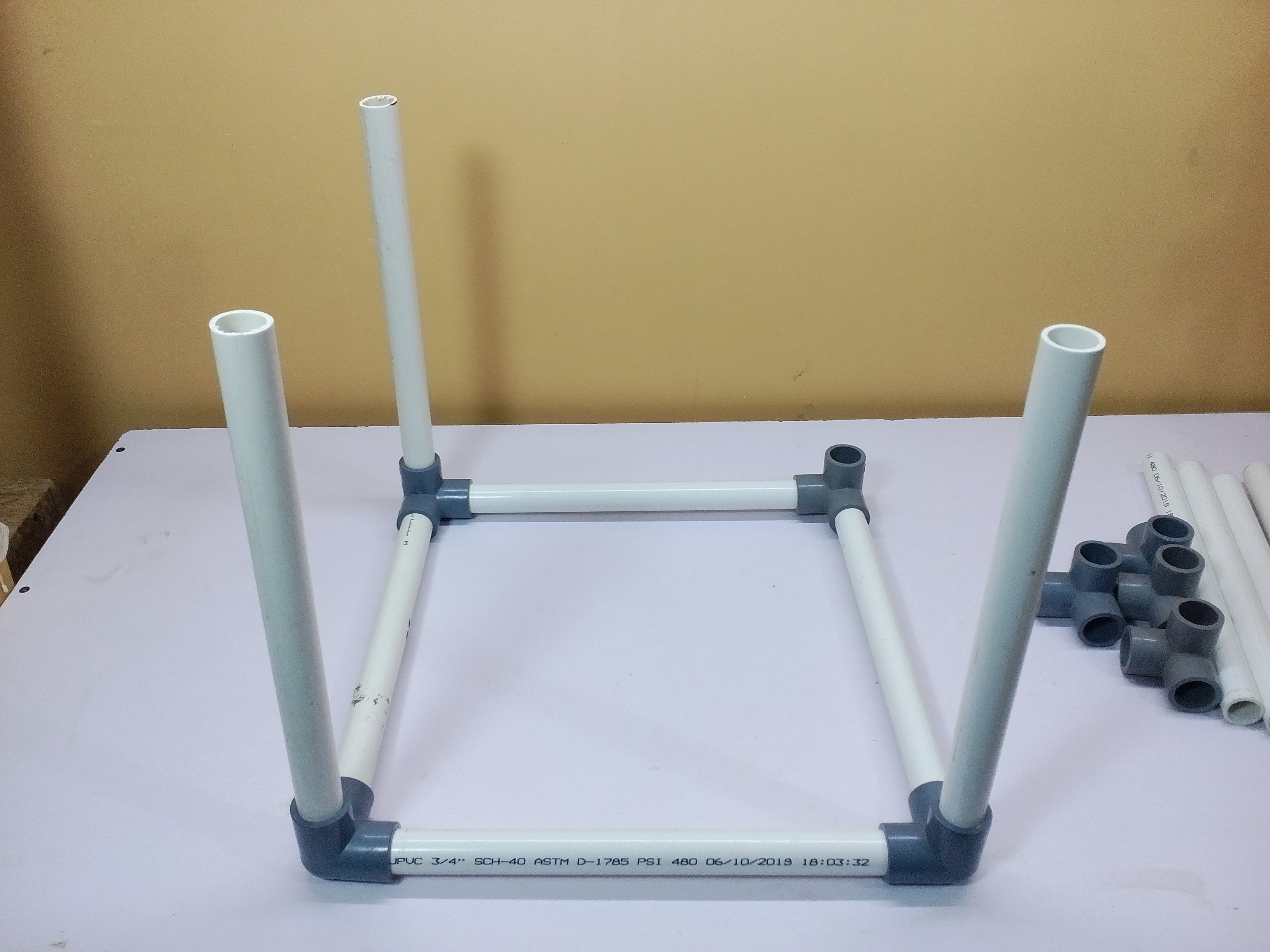 Make Pvc Pipe Cage Pvc Projects 5 Steps Instructables