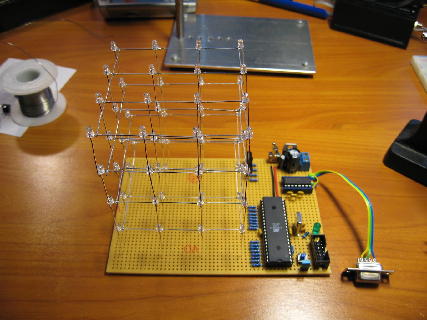 LED Cube 4x4x4 : 11 Steps (with Pictures) - Instructables