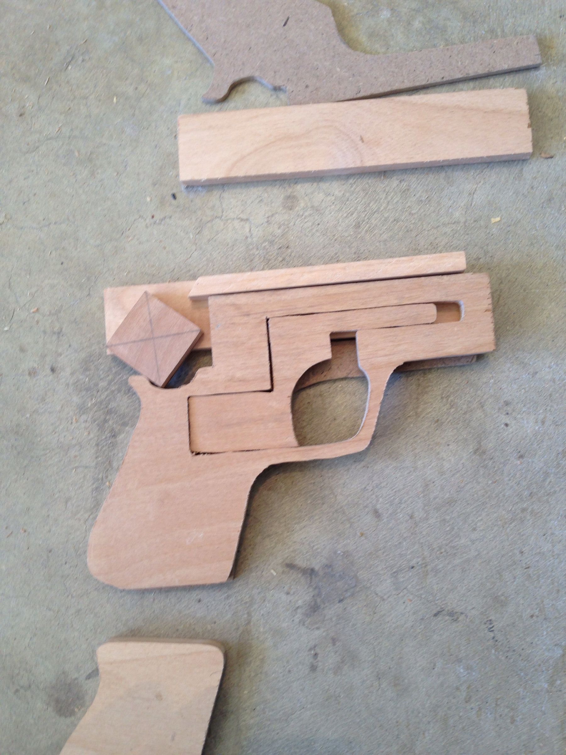 Wooden Rubber Band Gun 7 Steps (with Pictures) Instructables