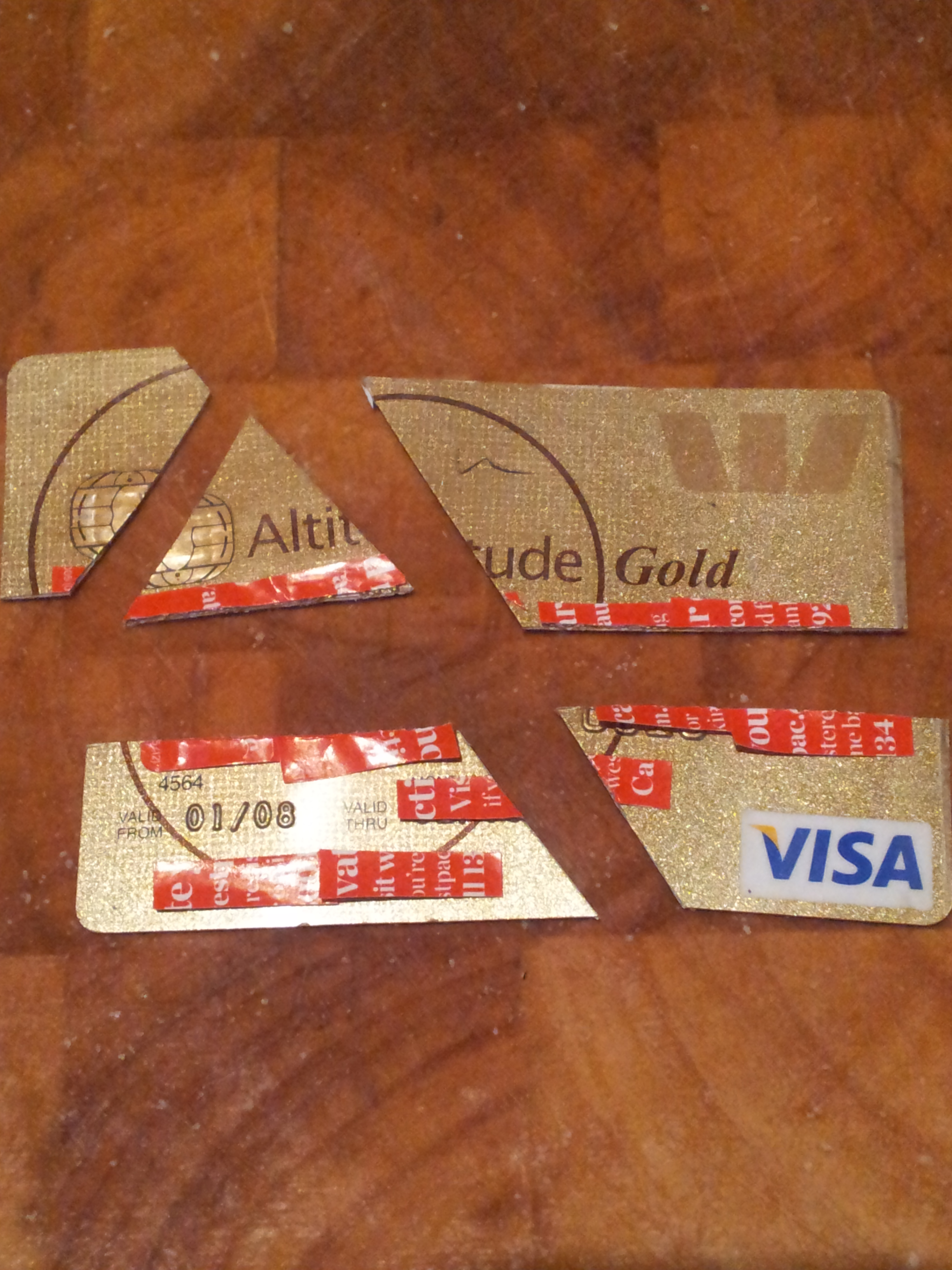 How to Dispose of a Credit Card 5 Steps Instructables