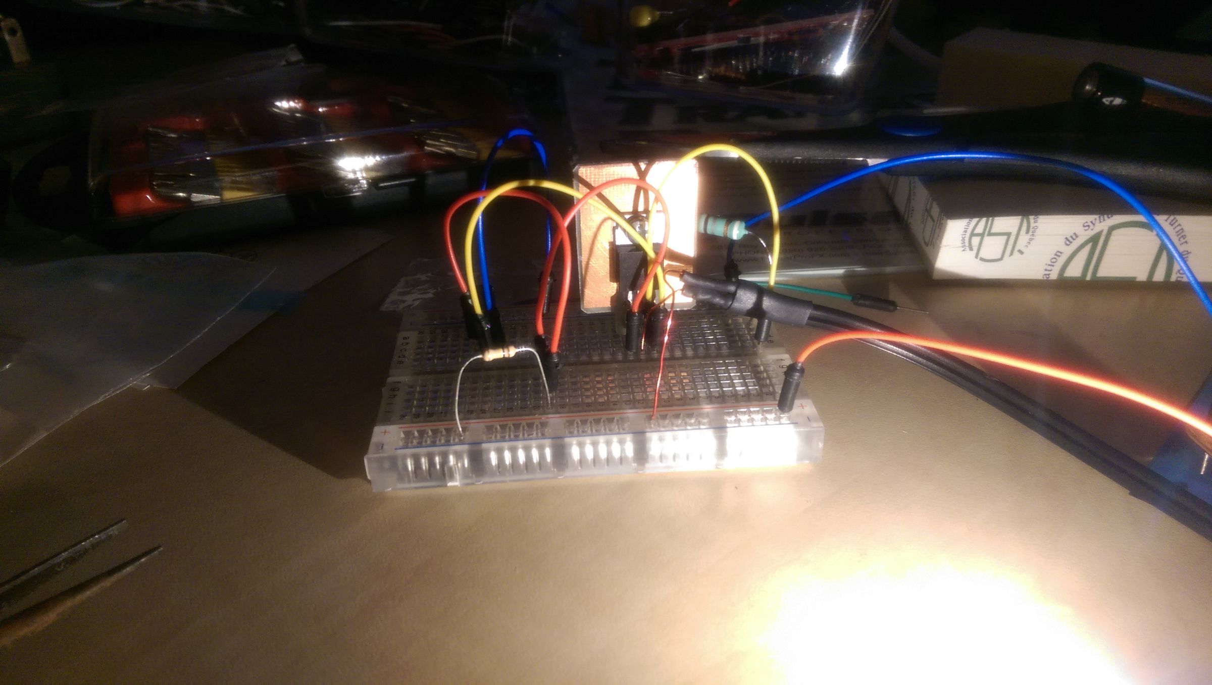 Power LED's - Simplest Light With Constant-current Circuit