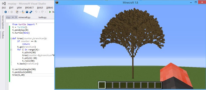 Python Coding For Minecraft 18 Steps With Pictures Instructables