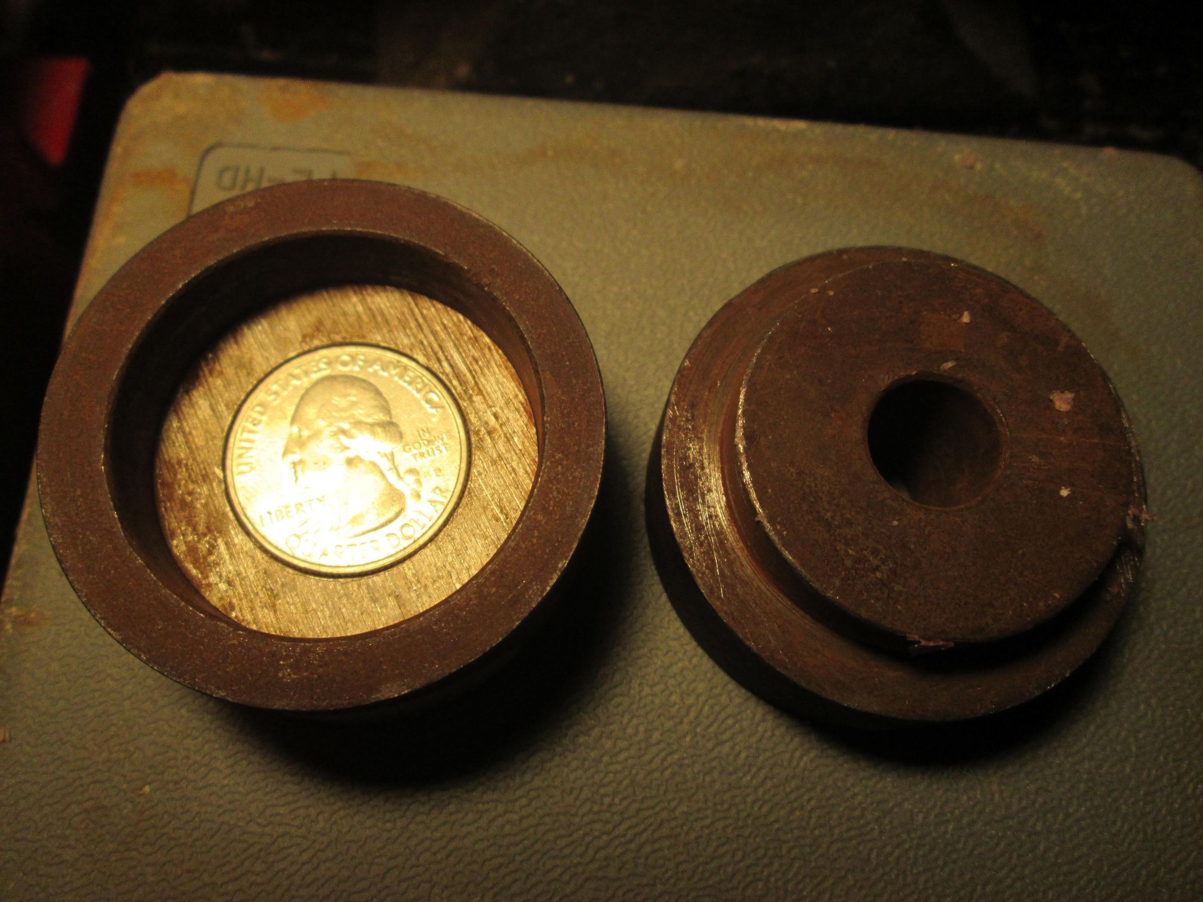 DIY Beautiful Coin Ring Out of a Clad Quarter : 6 Steps (with Pictures ...
