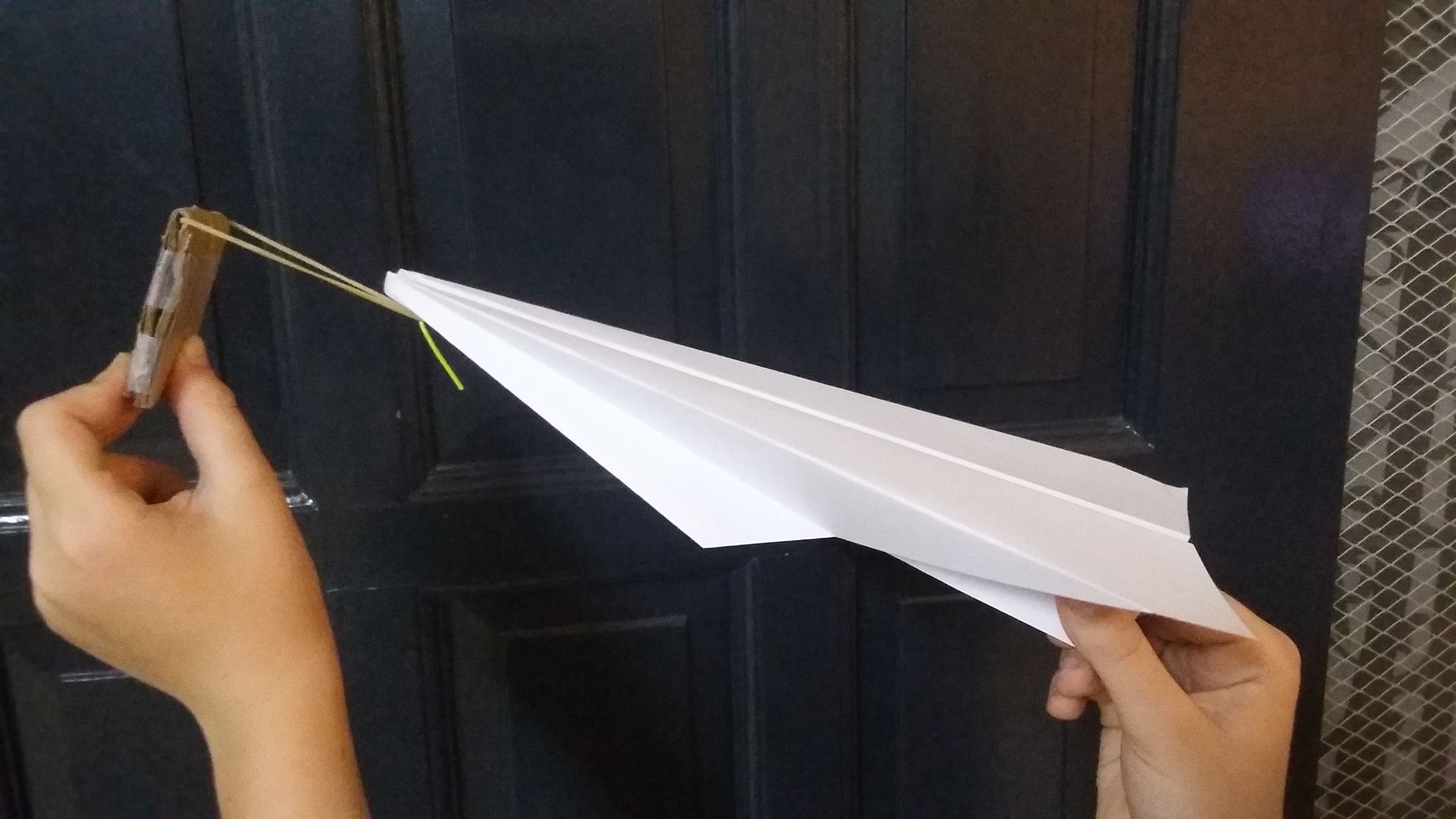 Paper Airplane Slingshot 4 Steps (with Pictures) Instructables