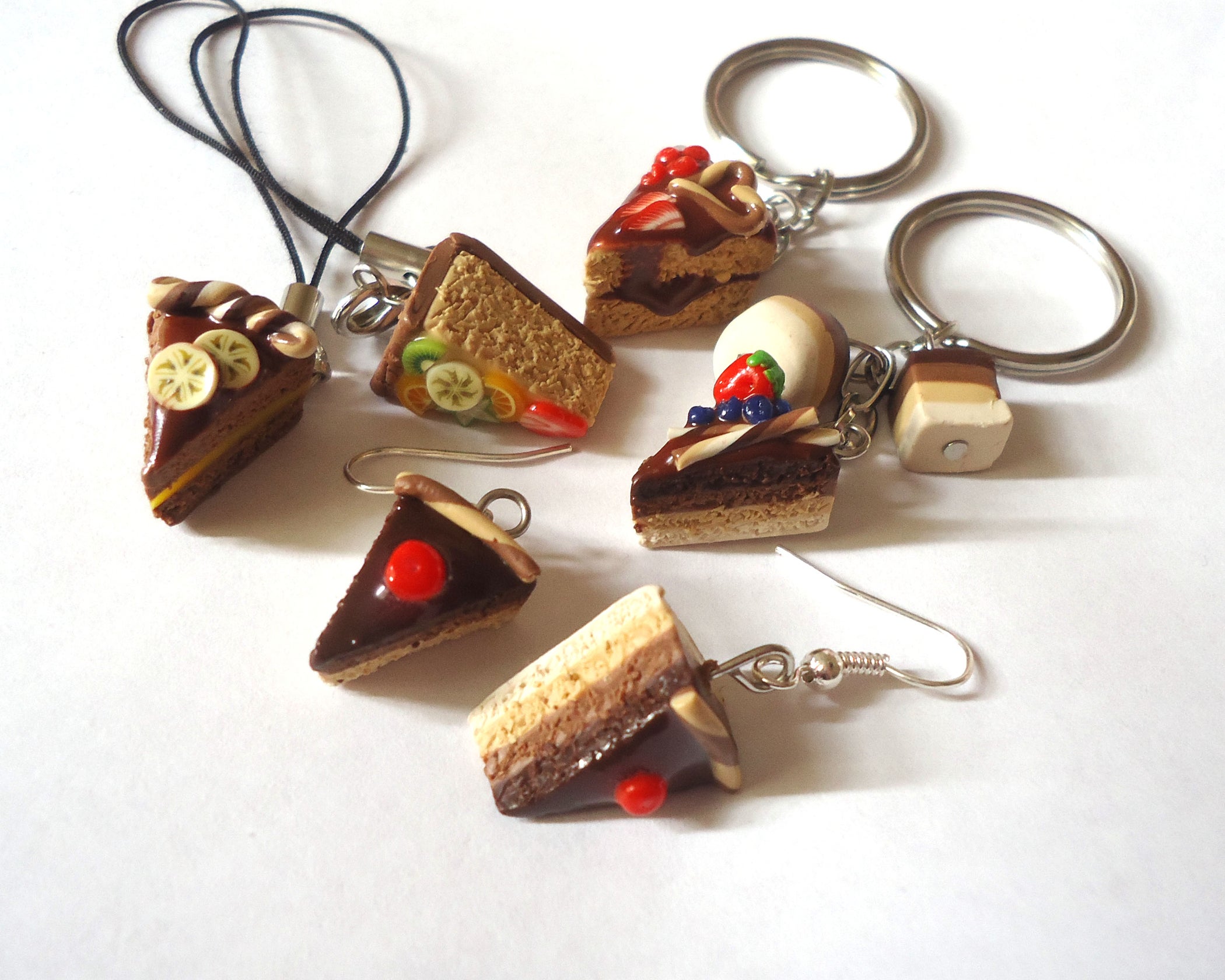 Polymer Clay Miniature Cakes Tutorial - Many Variations and Ideas! : 35