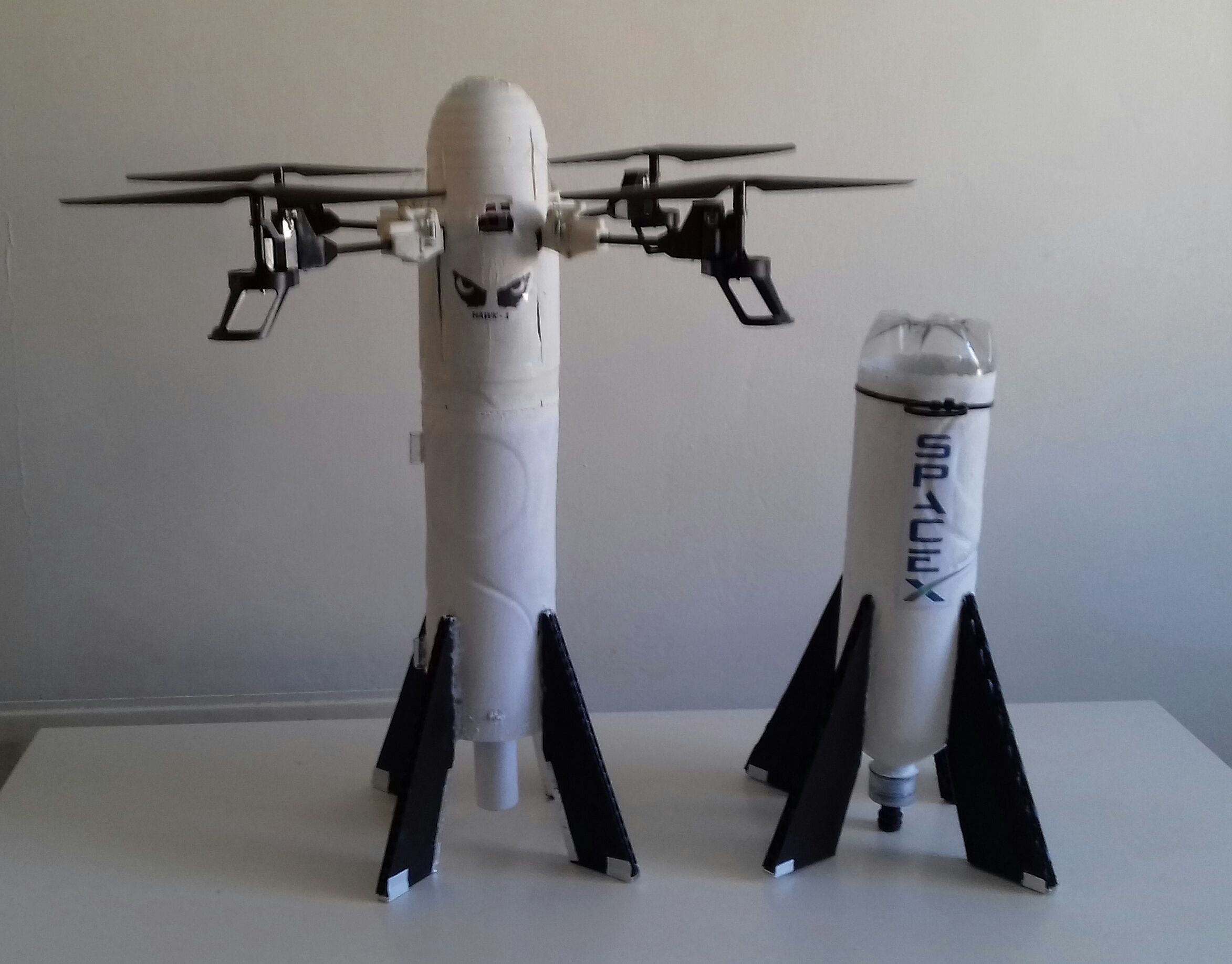 Landing a Rocket Vertically, Without Being a Billionaire Aka Rocket