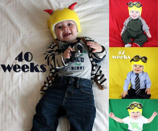 DIY guide for Weekly Baby Photo Project with step-by-step instructions