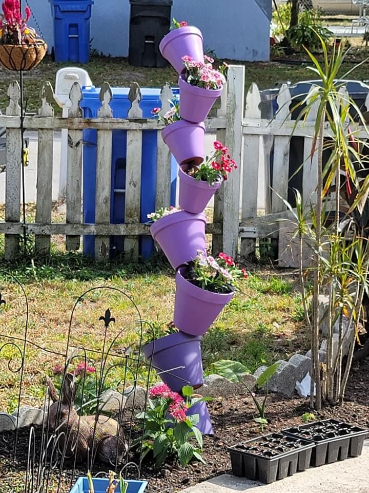 Tipsy Pots Tower Planter 5 Steps (with Pictures) Instructables