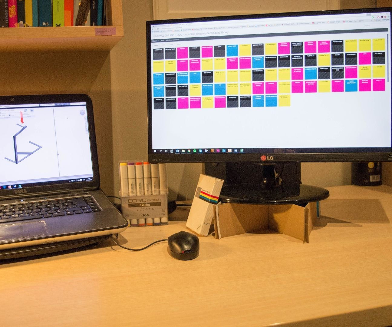 Cardboard Monitor Stand 4 Steps (with Pictures) Instructables