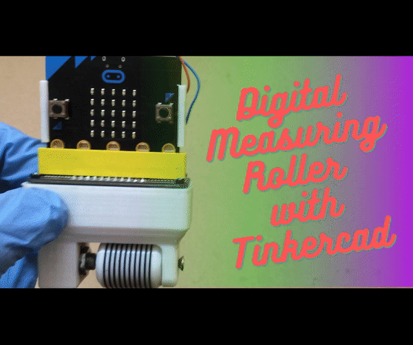 Цифровой измерительный инструмент на Microbit