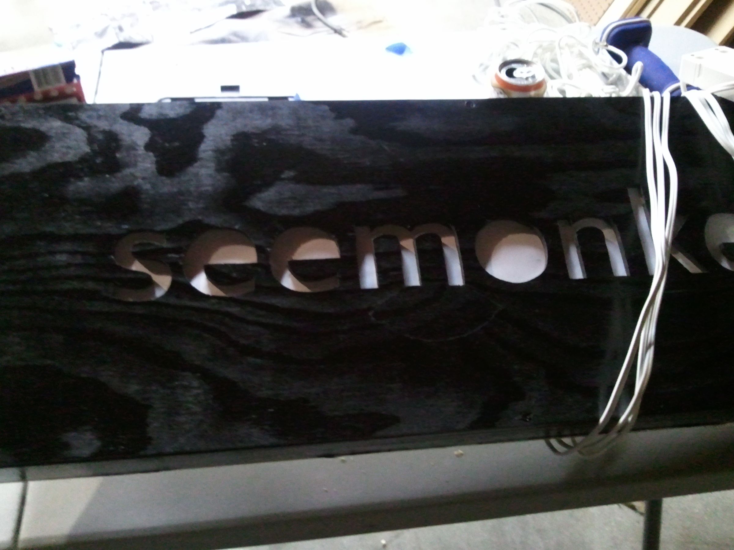 DIY Backlit Wood Sign 13 Steps Instructables