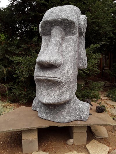 Moai From Recycled Foam 8 Steps With Pictures Instructables Moai From Recycled Foam 8 Steps With, Moai Garden Statues Australian Open