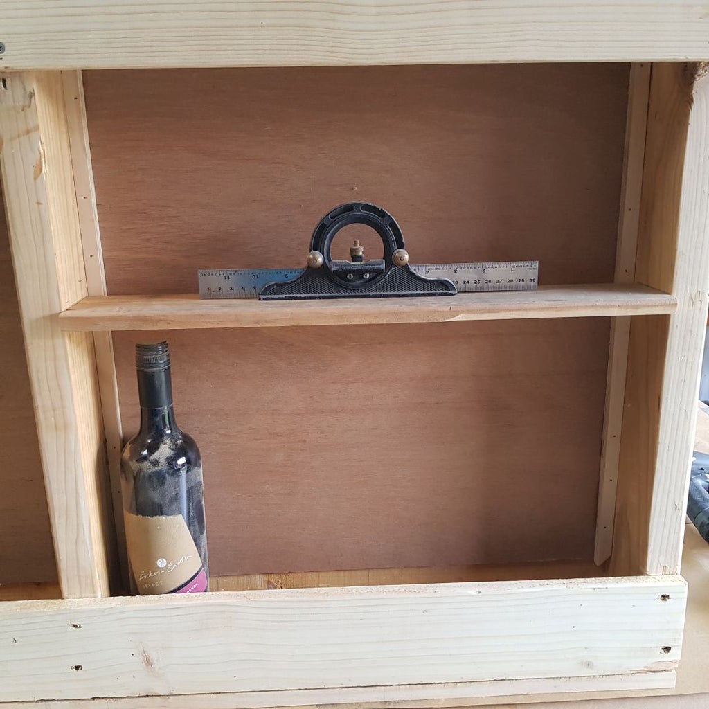 Wall Mounted Drop Down Pallet Bar 10 Steps With Pictures Instructables