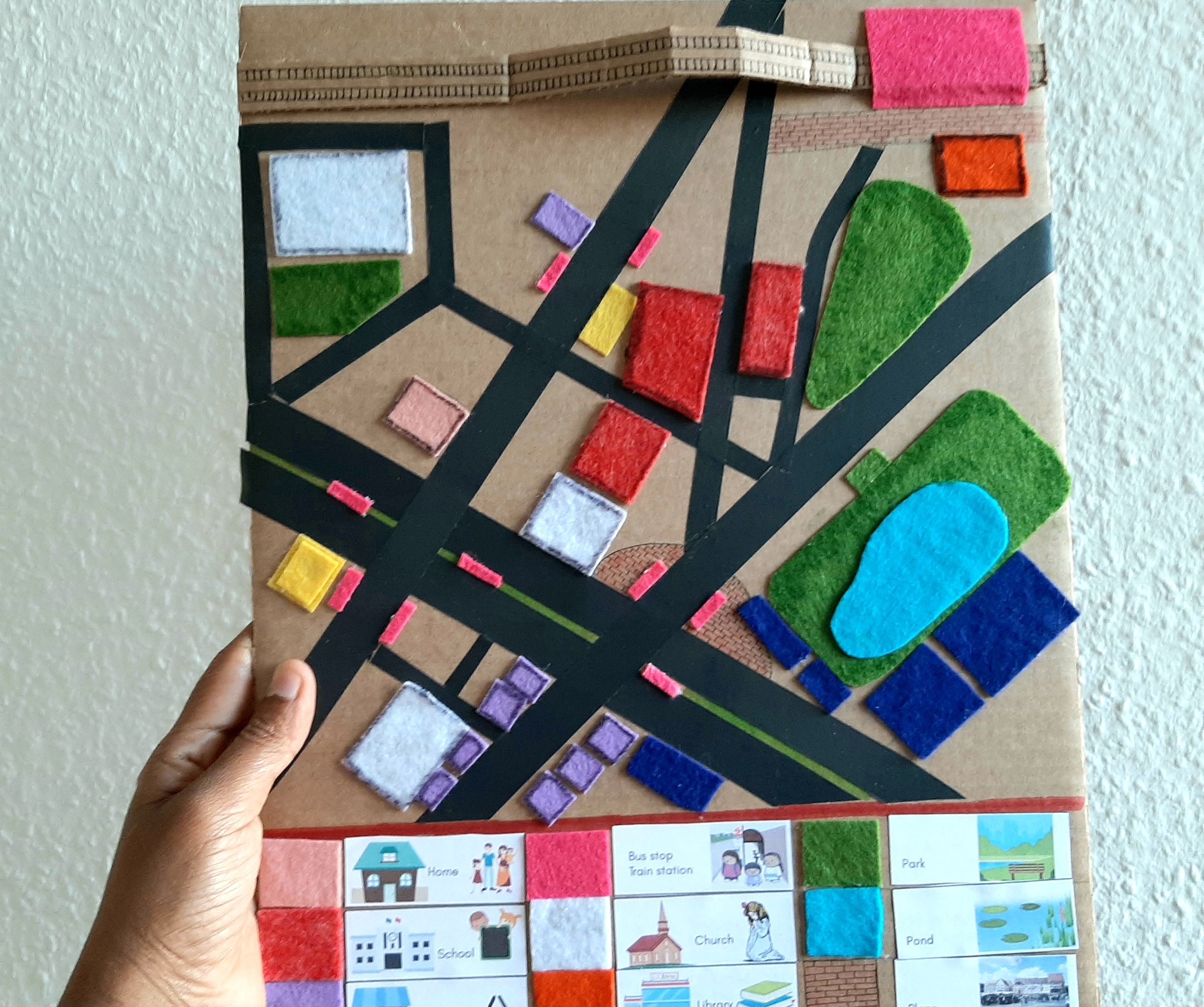 Draw A Map Of Your Neighborhood Neighbourhood Map For Kids : 7 Steps (With Pictures) - Instructables
