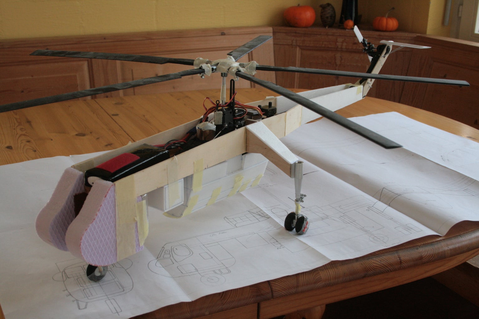 Rc Helicopter S64F Skycrane : 10 Steps (With Pictures) - Instructables