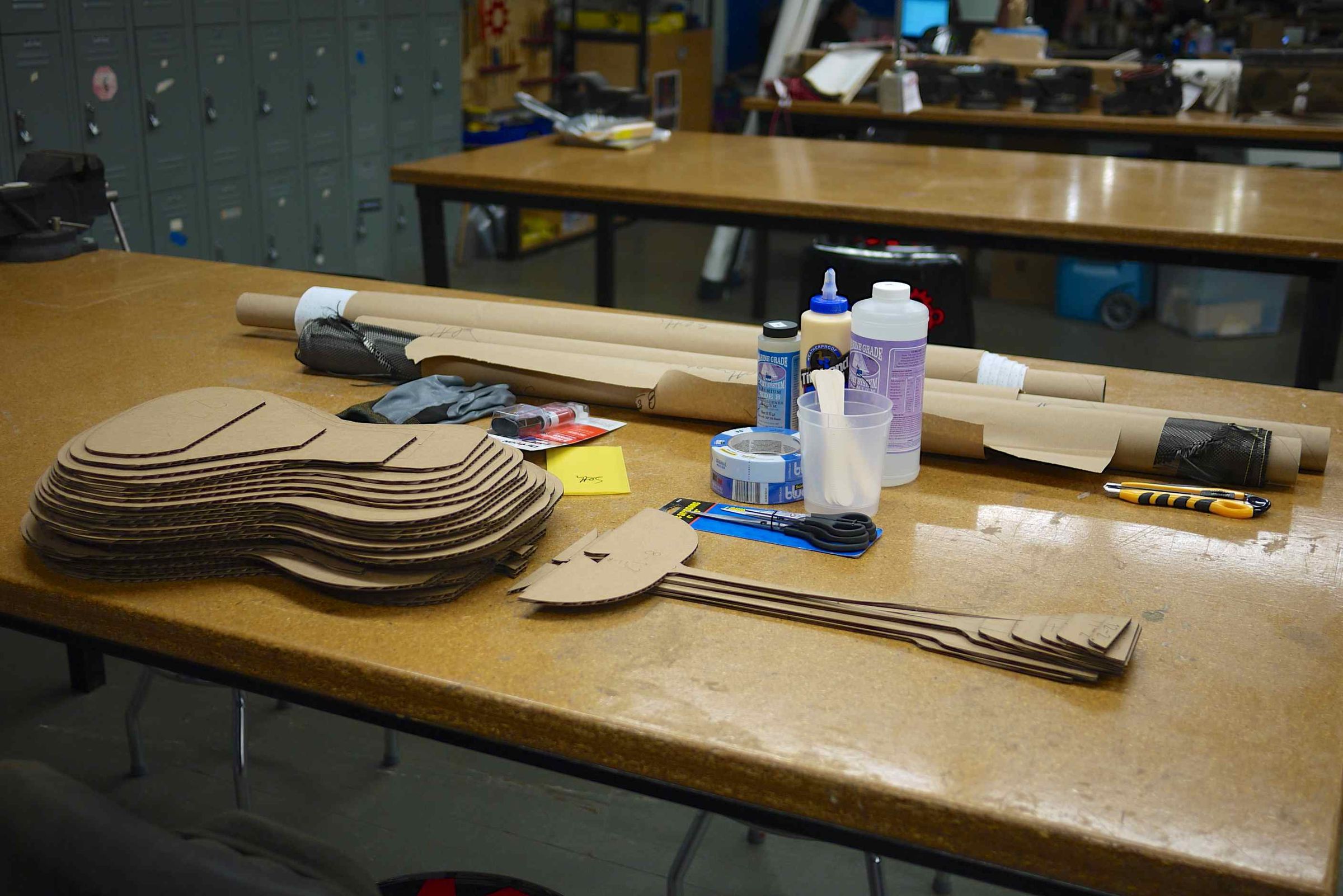 Carbon Fiber Guitar Body Made at 13 Steps (with Pictures