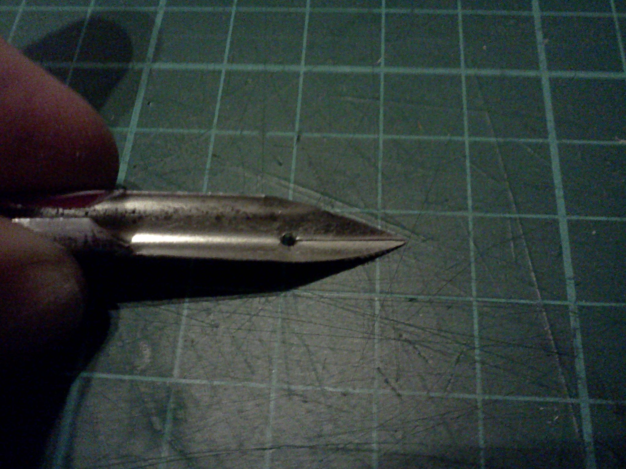 A Steel Dip Pen Nib 9 Steps Instructables