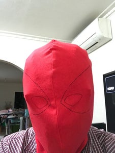 photo Diy Spiderman Face Mask spiderman facemask 7 steps with