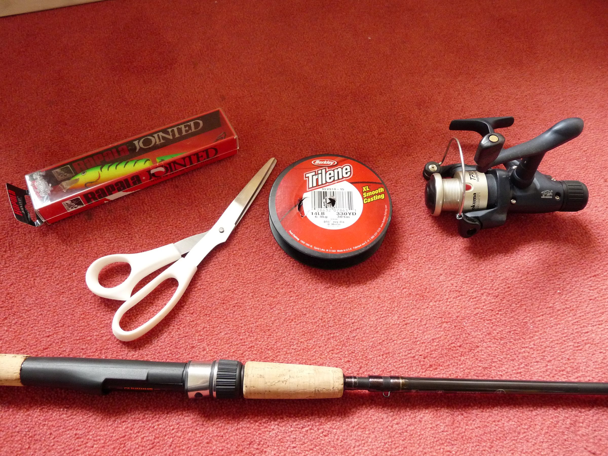 How to Set Up a Fishing Rod for Lure Fishing 5 Steps Instructables