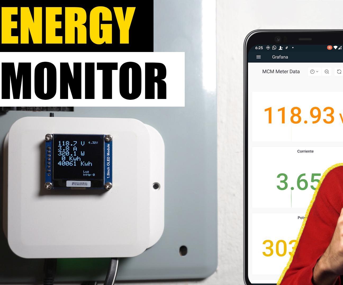 Smart Arduino Energy Monitor | ESP32 + Raspberry Pi + Home Assistant ...