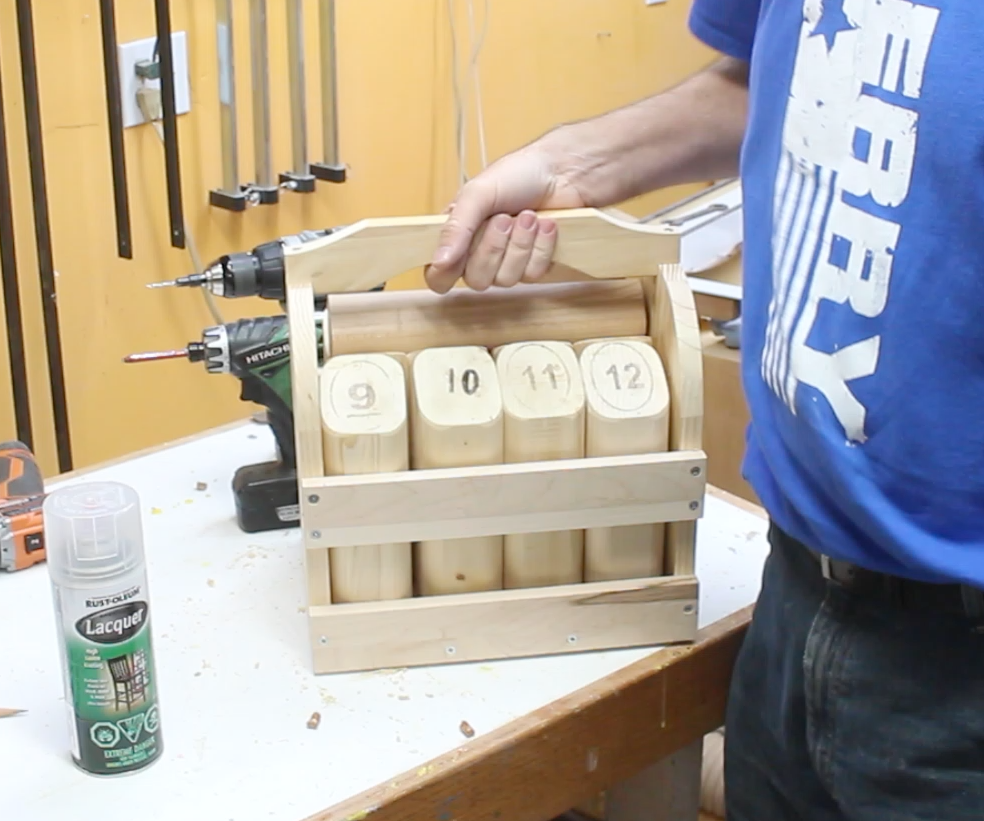 Mölkky-- an Outdoor Throwing Game