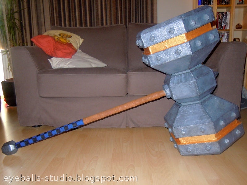 Gigantic Dwarven Hammer 4 Steps (with Pictures) Instructables