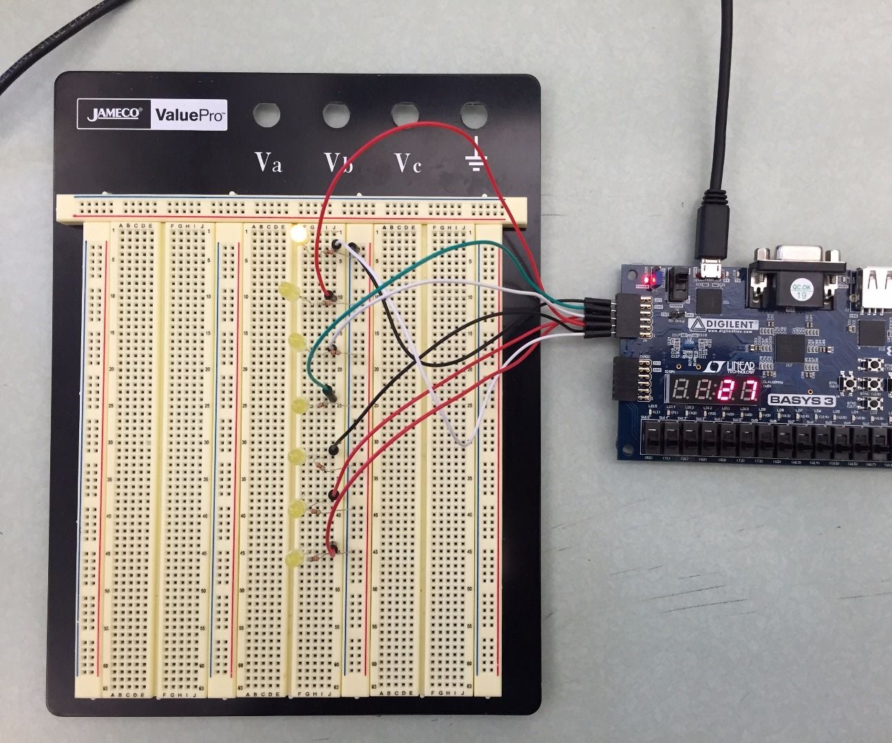 FPGA LED Control Project 9 Steps Instructables