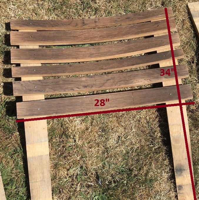 Wine Barrel Adirondack Chair 10 Steps With Pictures Instructables Wine Barrel Adirondack Chair 10 Steps, Diy 2 215 4 Outdoor Furniture Plans Free