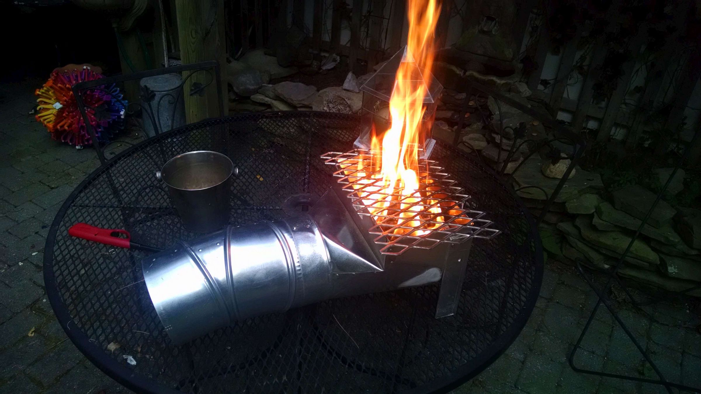 Portable Rocket Stove About 25 8 Steps (with Pictures) Instructables