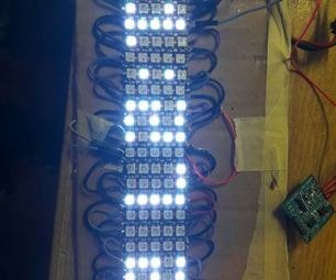 esp32 led matrix wifi ticker display DIY Project to Discover - FindingDIY