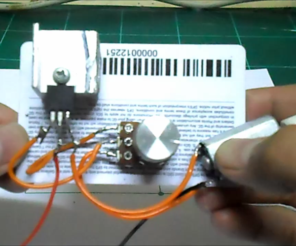 DC Motor Speed Controller