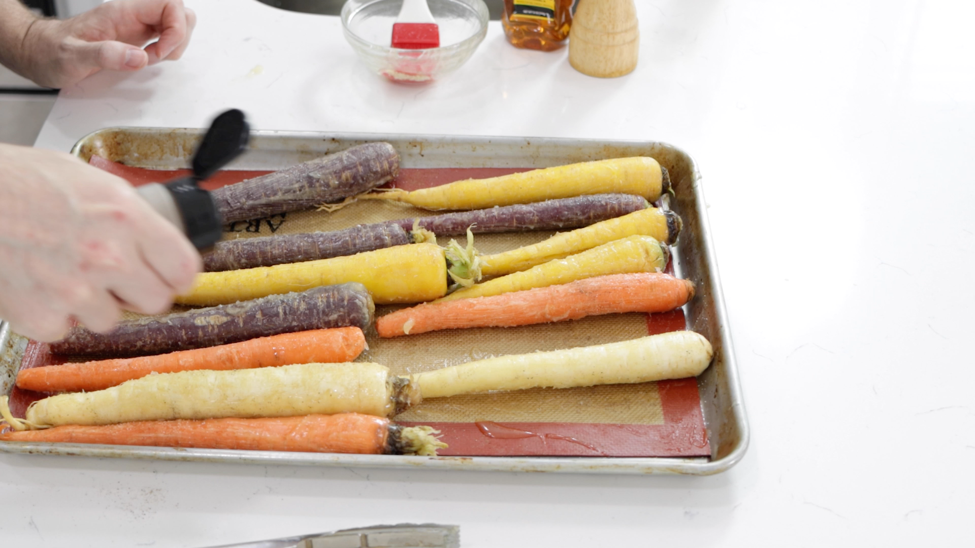 Honey Butter Glazed Roasted Carrots 6 Steps (with Pictures