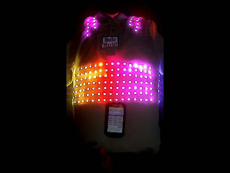 led light shirt