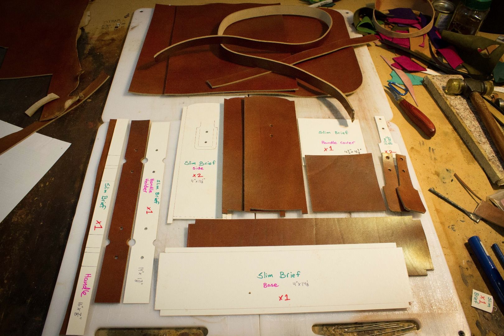 Tooled Leather Briefcase 26 Steps (with Pictures) Instructables