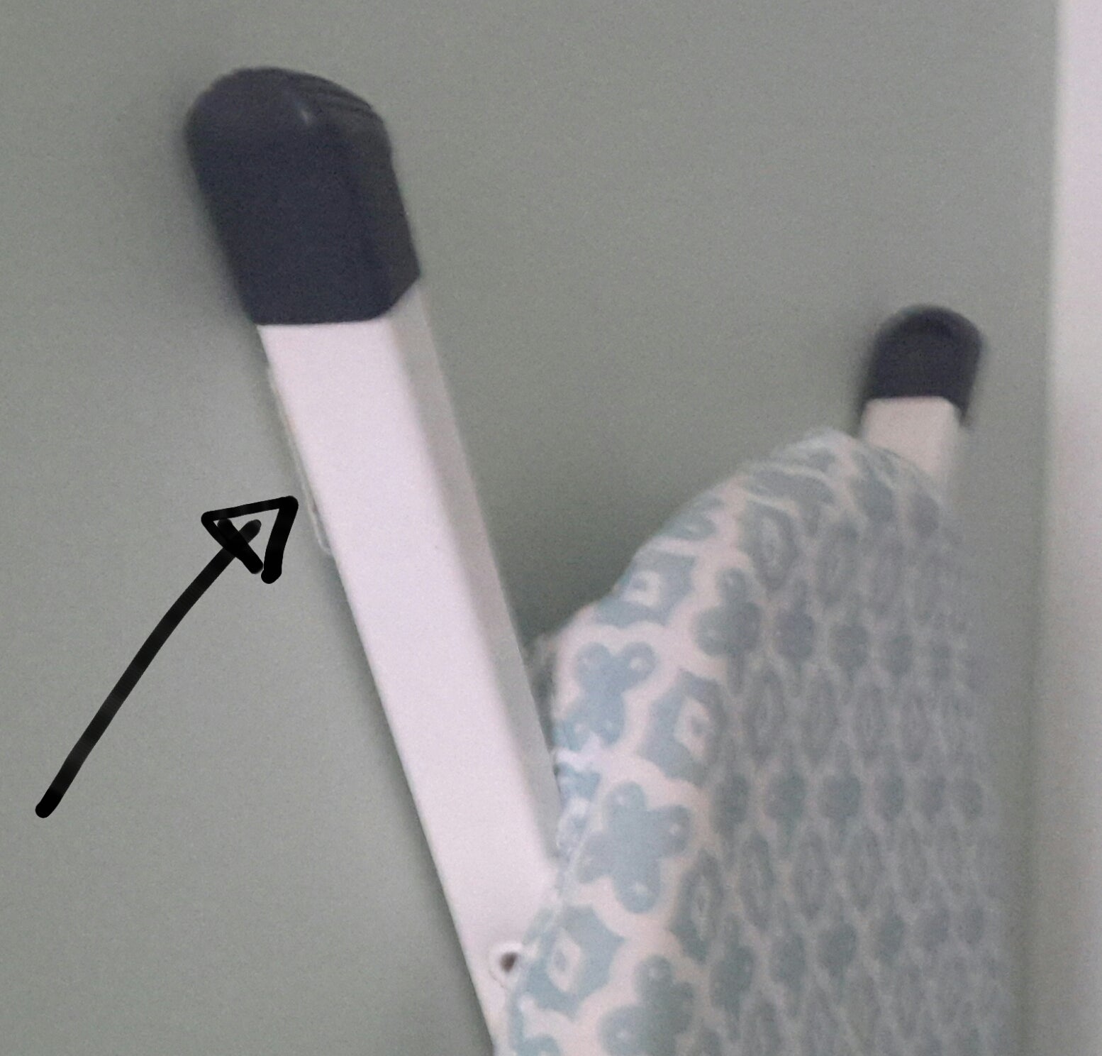 Ironing Board Storage Hack 3 Steps Instructables