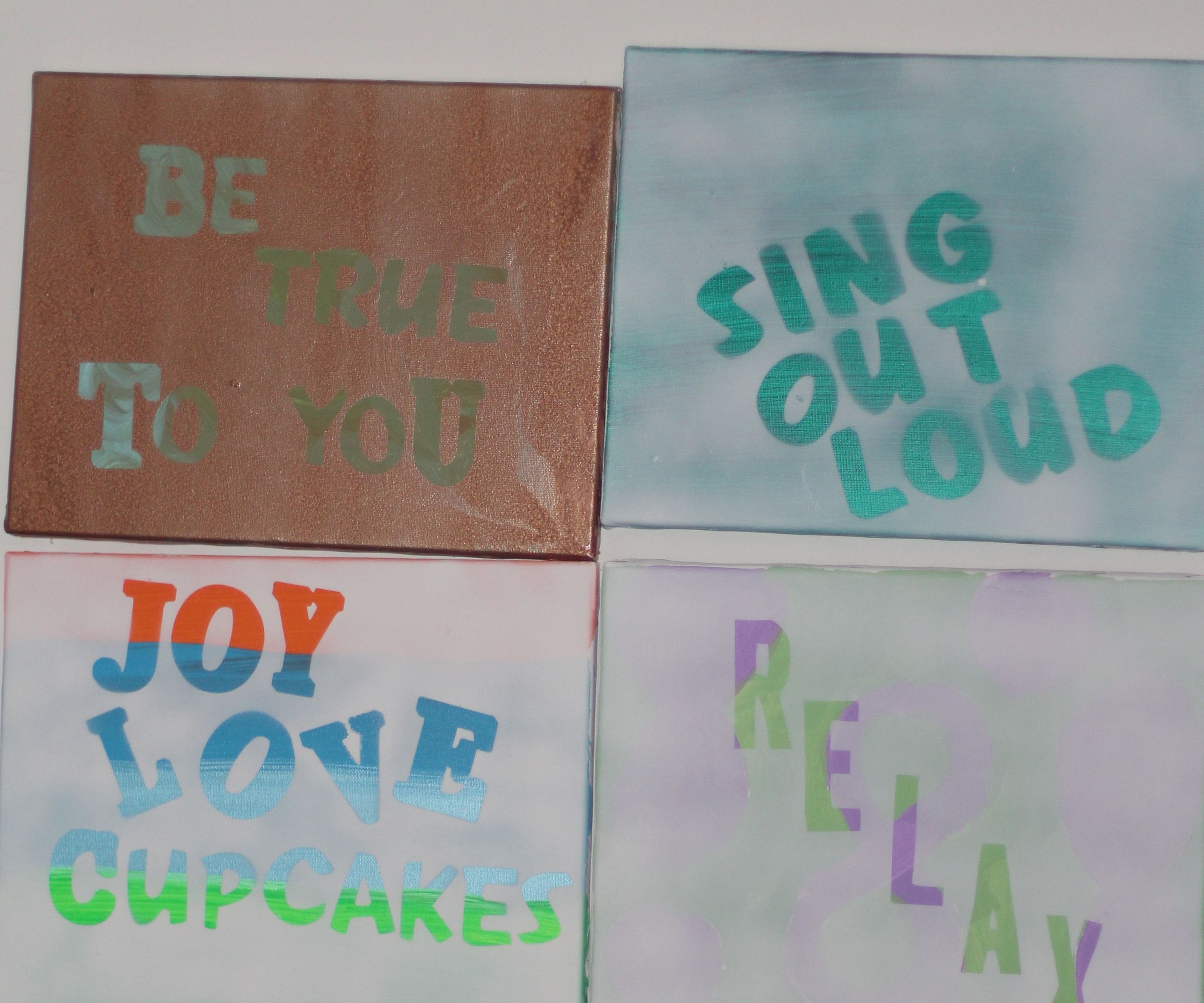 word art for non-painters DIY Project DIY Project Image