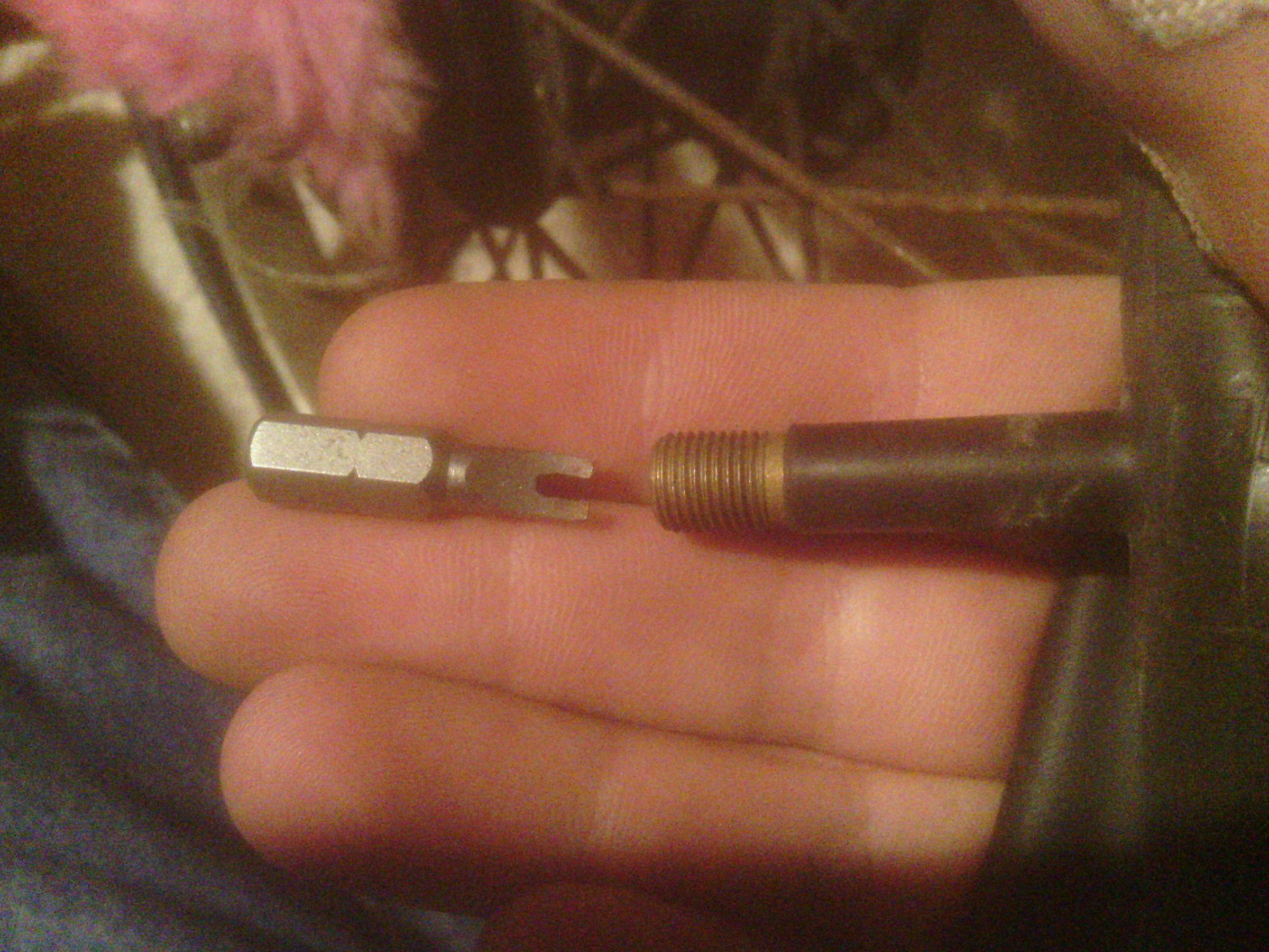 Make a Schrader Valve Core Removal Tool 4 Steps Instructables