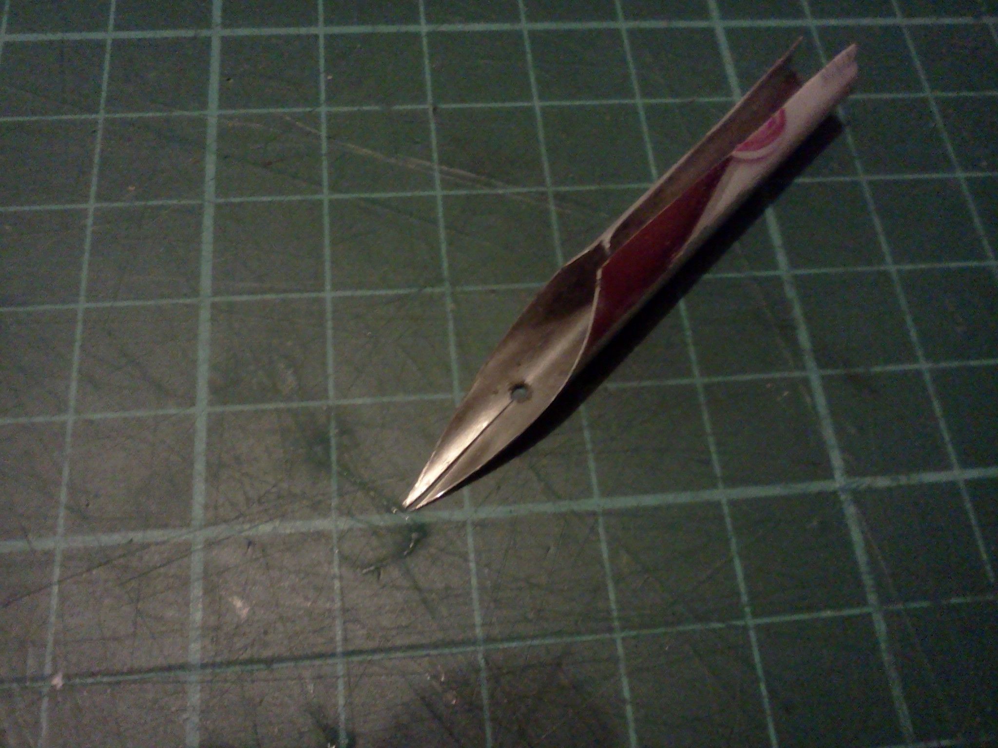 A Steel Dip Pen Nib 9 Steps Instructables