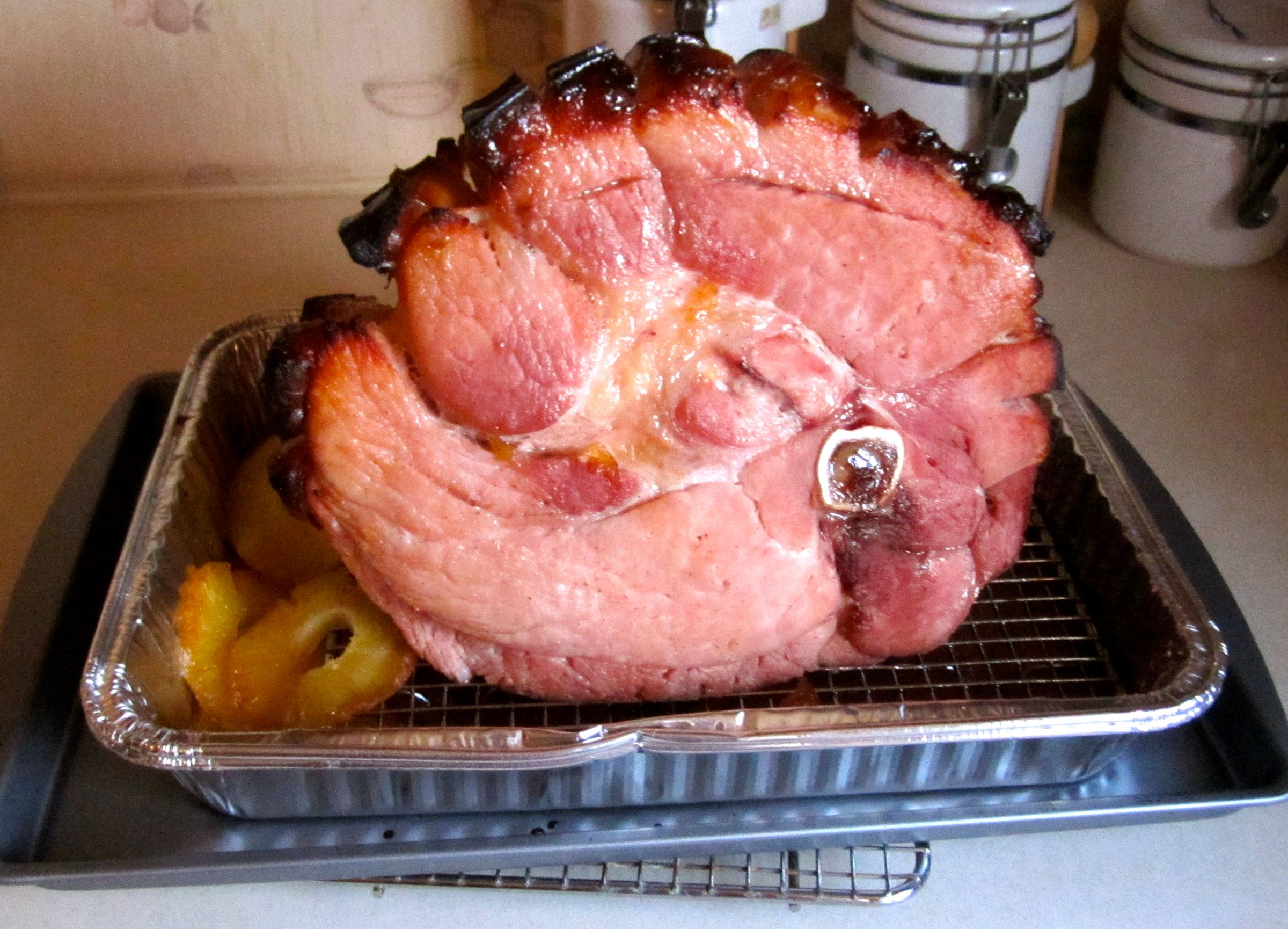 Baked Ham With Pineapple Glaze 9 Steps (with Pictures) Instructables
