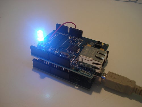 Uploading the Arduino LED Test