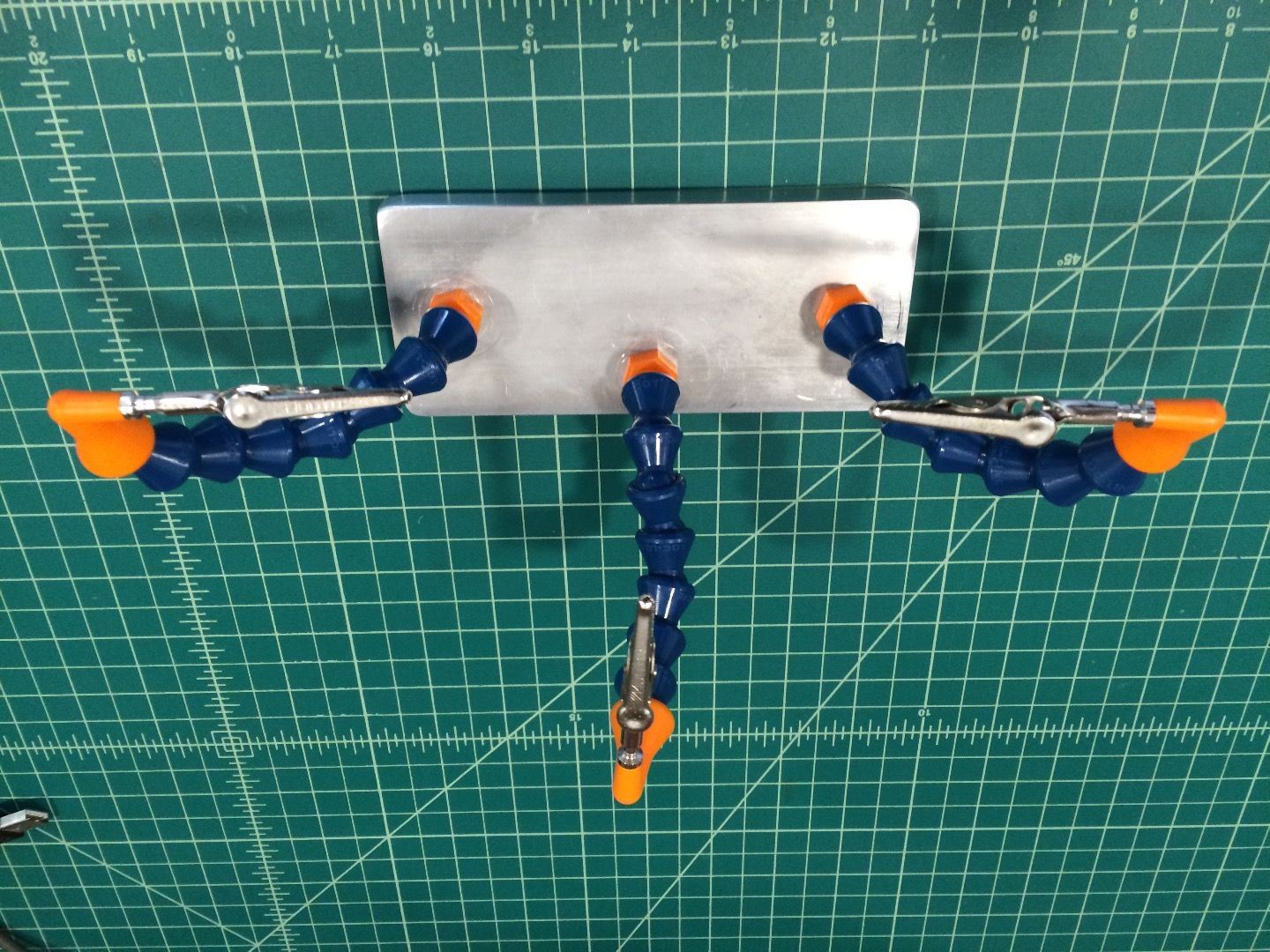 Third Hand++: a Multi-use Helping Hand for Electronics and Other Delicate Work.