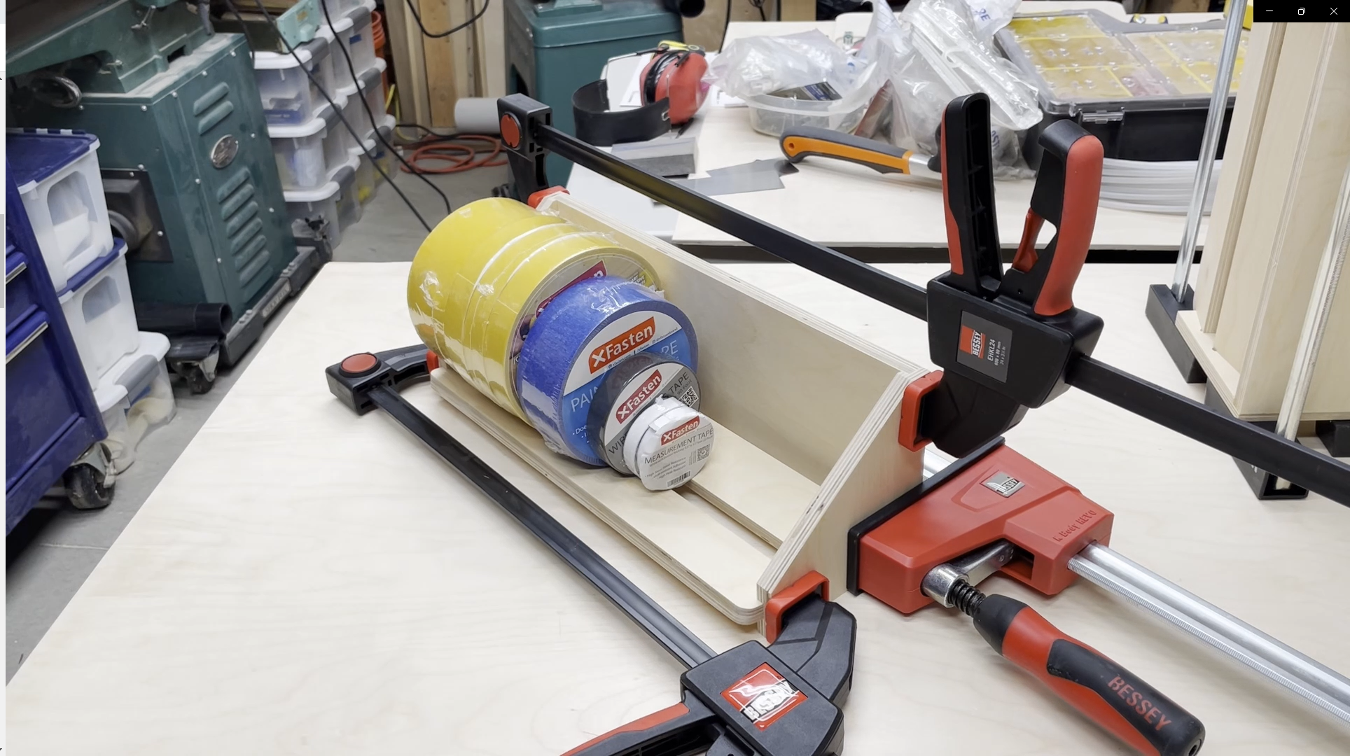Tape Roll Holder With Hidden Shelf 7 Steps (with Pictures