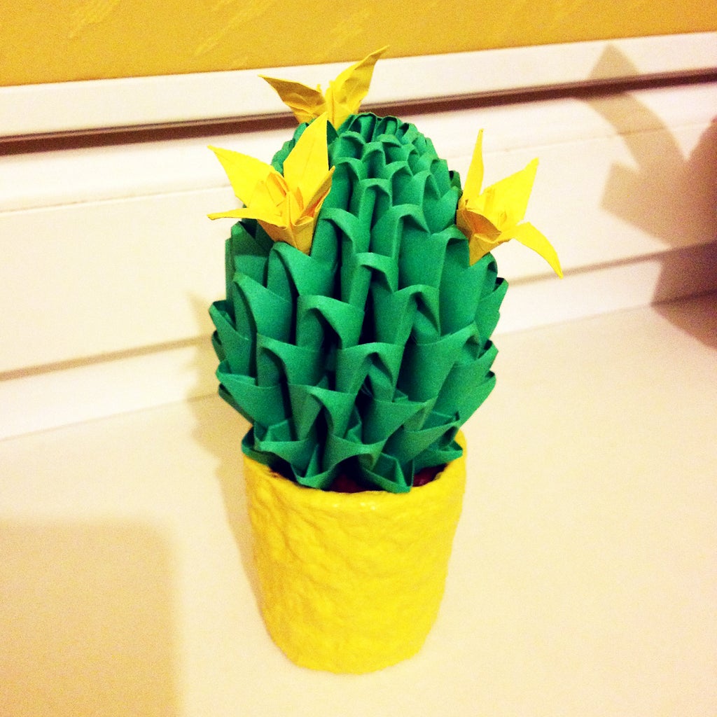 Origami Cactus - Instructables