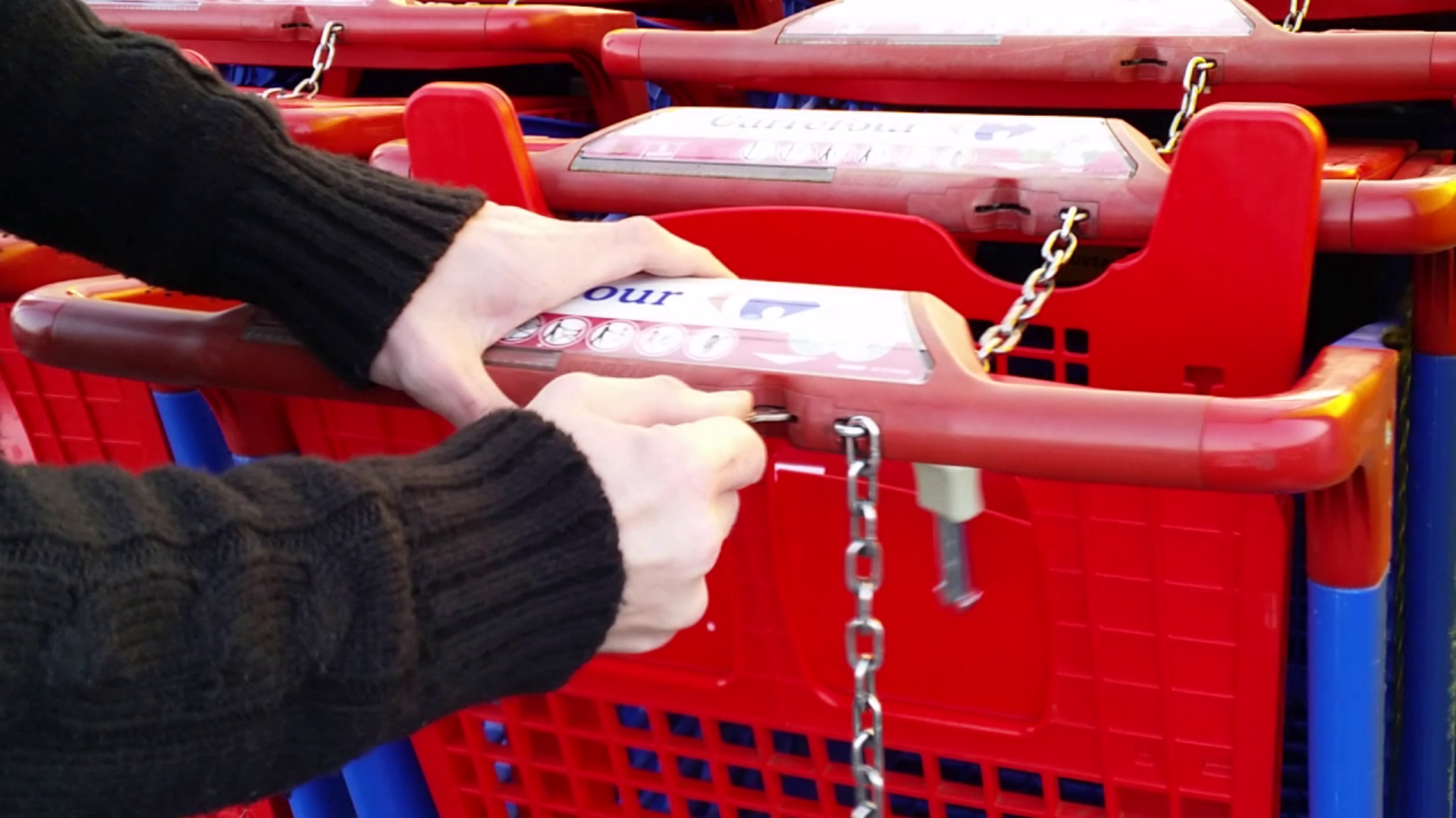 Take a Shopping Cart Without Coin Instructables
