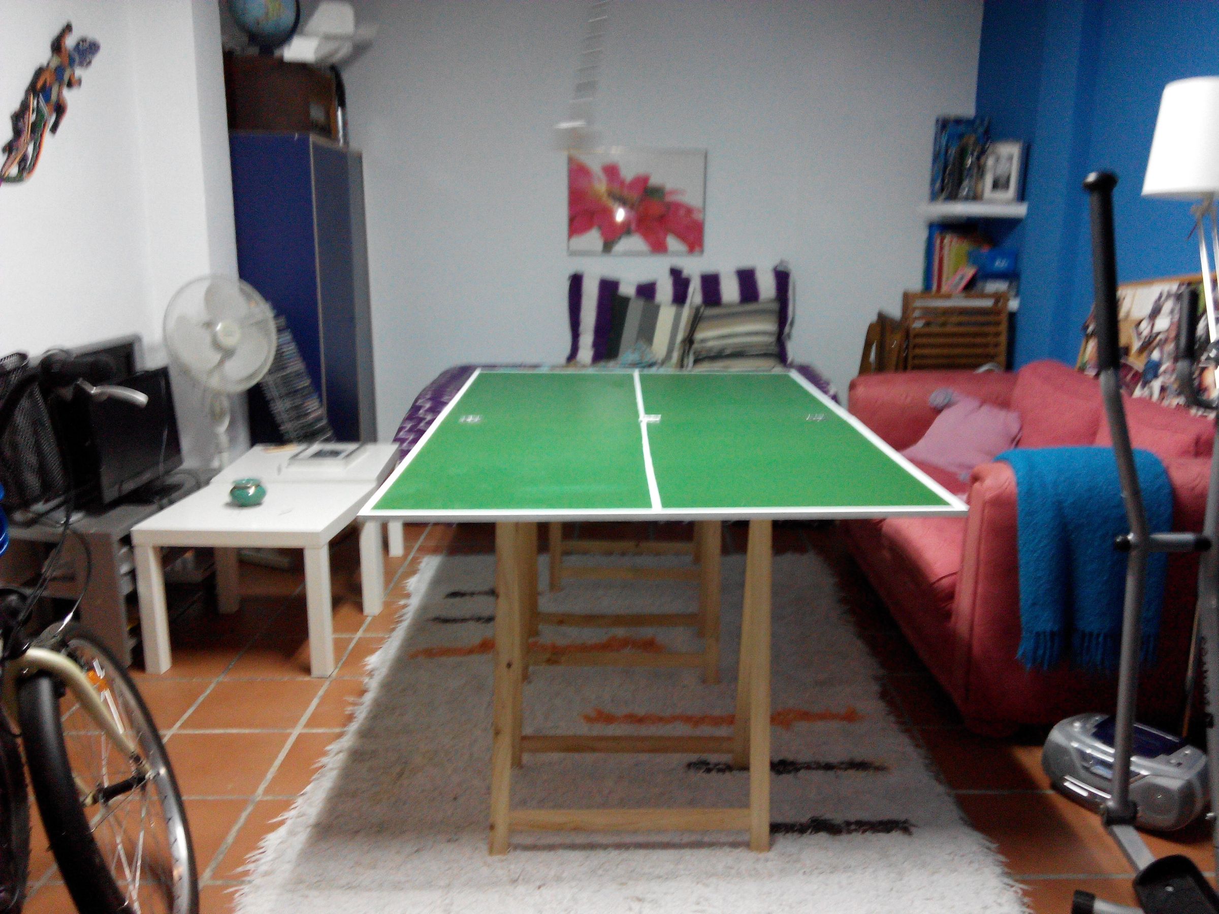 Easy Folding Ping-pong Table : 4 Steps (with Pictures) - Instructables